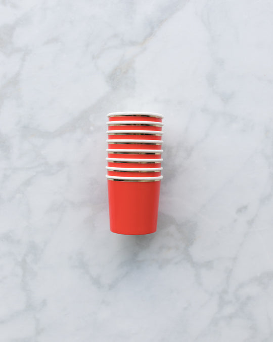 Meri Meri Red Cups - pack of 8