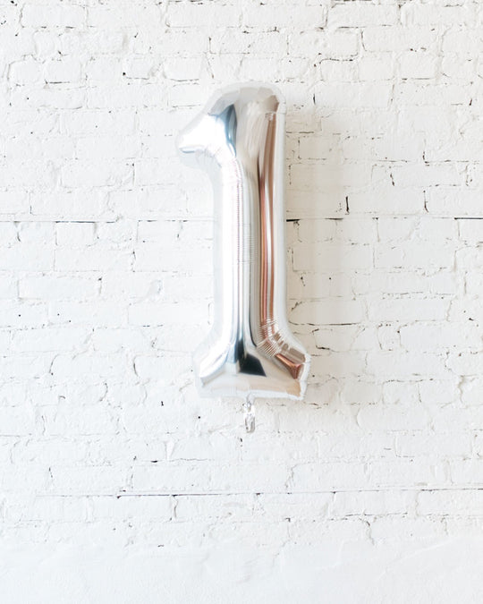 Custom Business Collection - 34in individual Foil Number