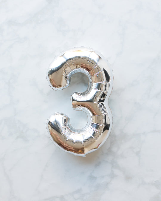 Custom Business Collection - 16in individual Foil Number