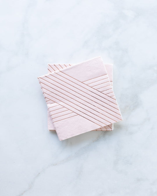 Harlow & Grey - Amethyst Small Napkins - pack of 20