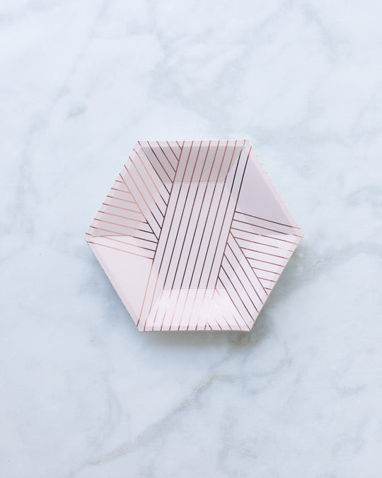 Harlow & Grey Amethyst Dessert Plates - pack of 8