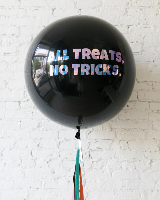 ALL TREATS Giant Balloon with Tassel