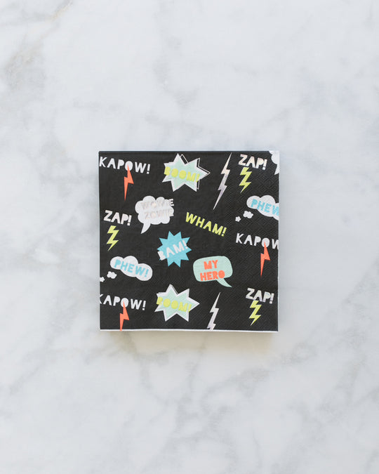 Meri Meri - Zap! Large Napkins - pack of 16