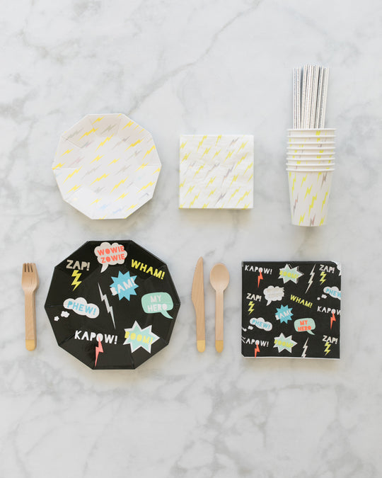 Superhero Theme - Party Box -serves 8