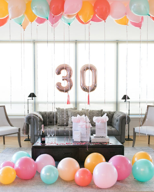 Trendy Birthday Surprise Setup - White Glove Service Included