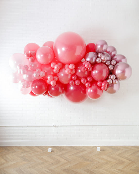 Pretty in Pink - Balloon Backdrop Floating Piece - 6ft