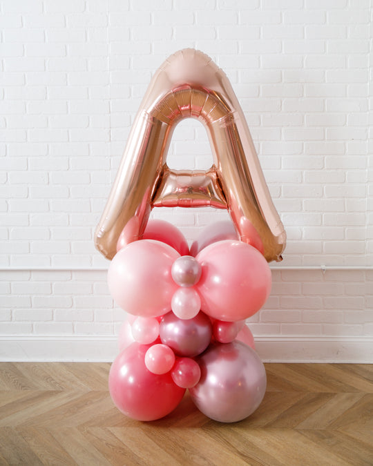 Pretty in Pink - Letter Name Pedestal - 3ft