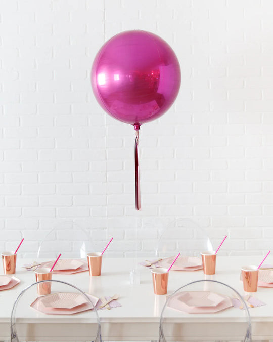 As If - 16in Foil Balloon Centerpiece with Skirt