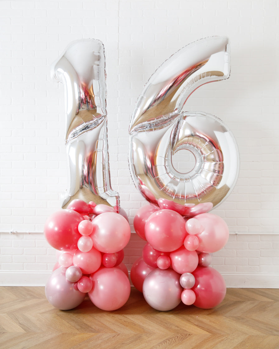 Y2K - Teen Number Balloon Pedestal - 6ft — Paris312