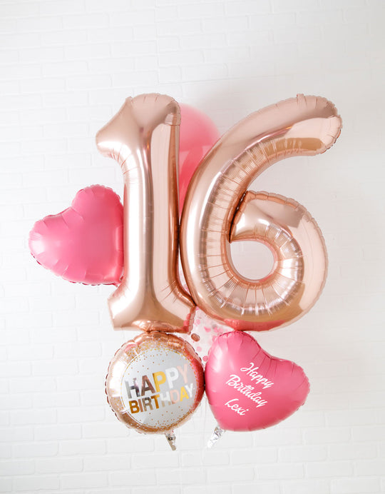 GIFT- Life in Plastic - Double-Digit Number Birthday Bouquet