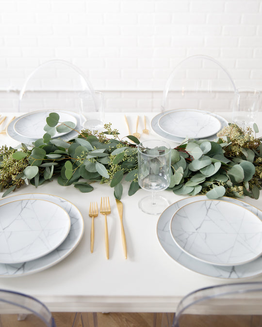 Eucalyptus Greenery Table Runner