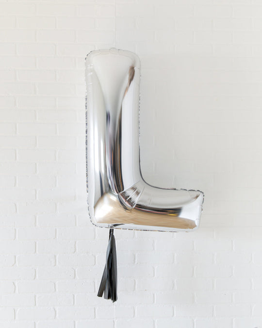 Club Cool - 34in individual Foil Letter with Skirt