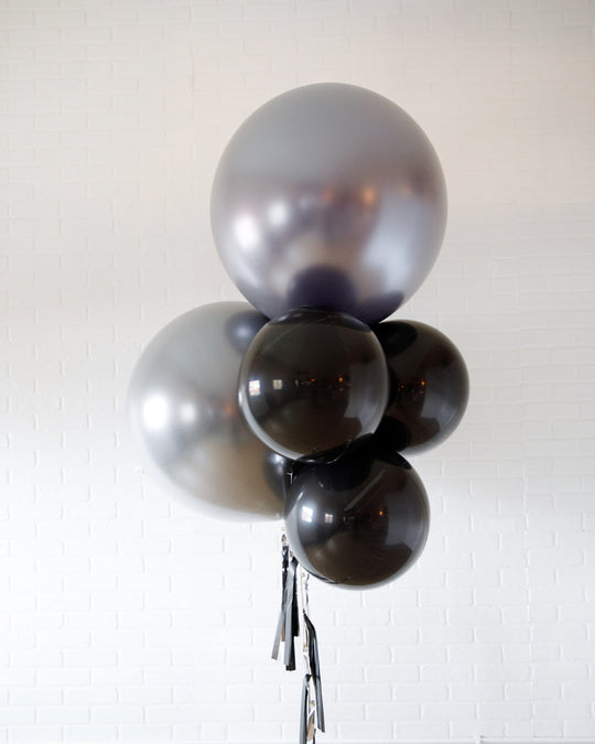 Panther King - Giant Balloon and Orbs Bouquet