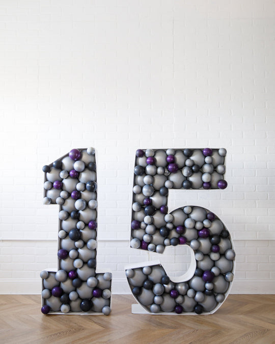 Panther King - Number Mosaics - 4ft