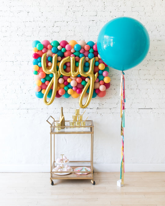 Tropical Time - Balloon Backdrop & Giant Set