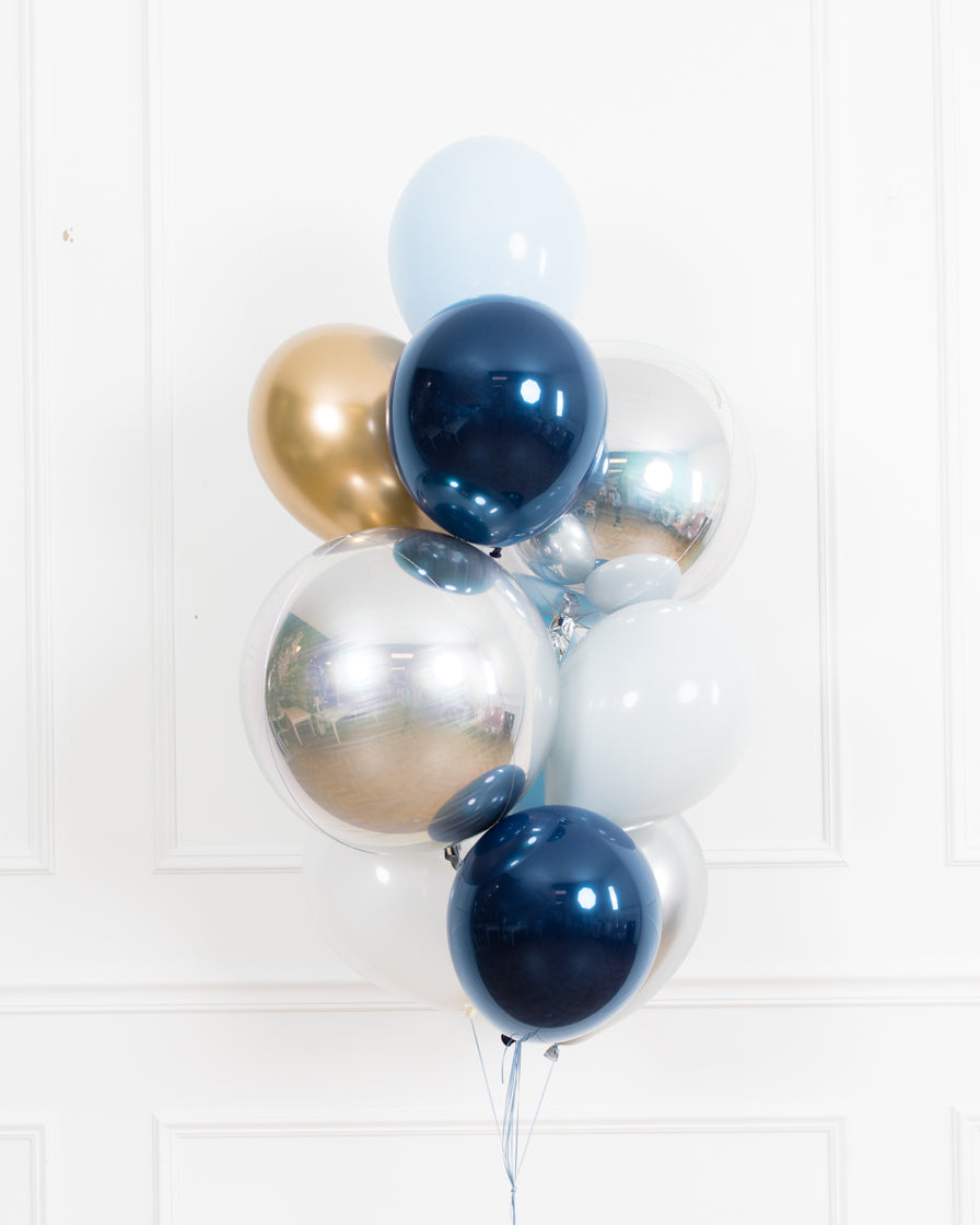 twinkle-baby-shower-balloons-blue-silver-gold-bouquet-orb