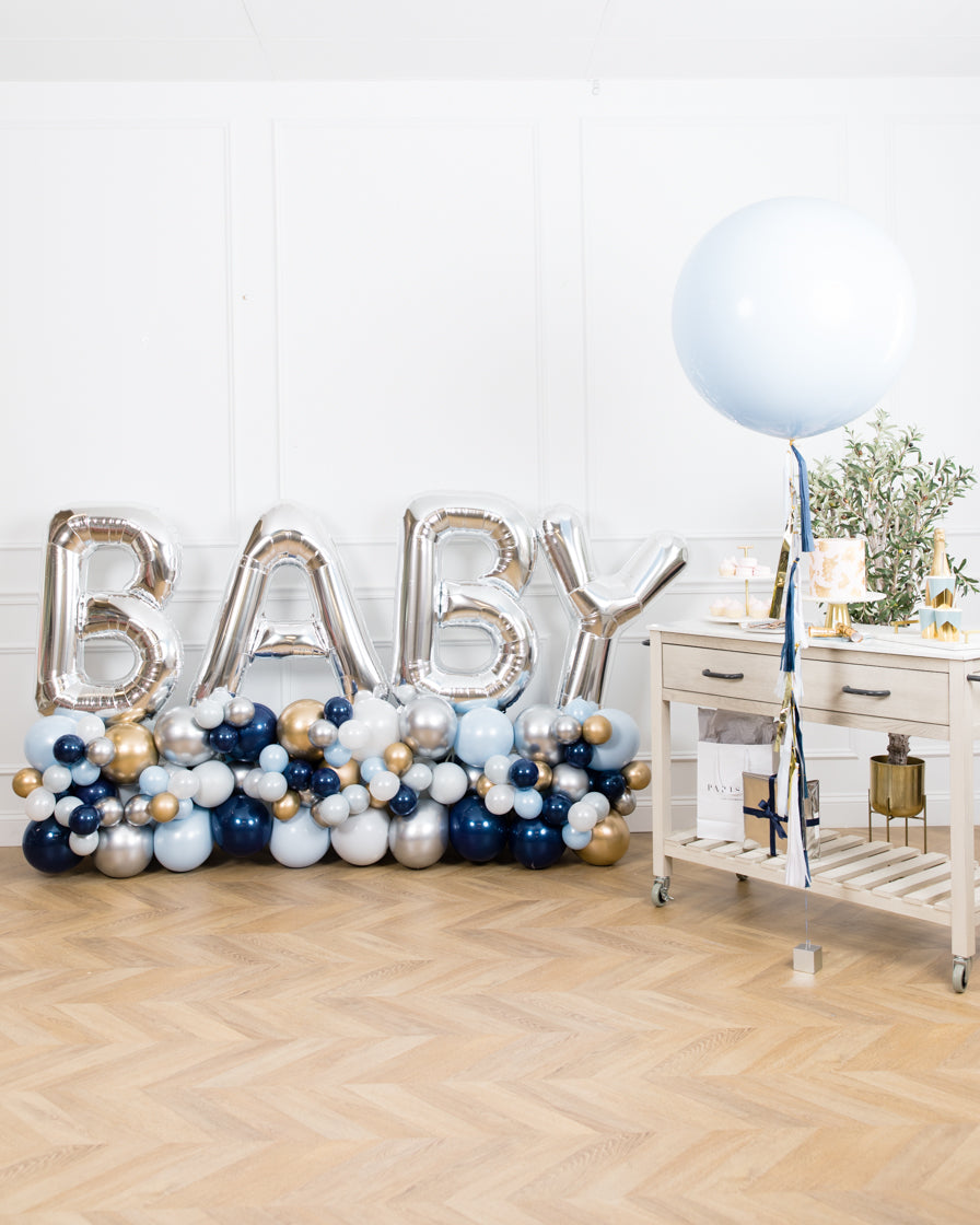 twinkle-baby-shower-balloons-blue-silver-gold-backdrop-pedestal-giant-set
