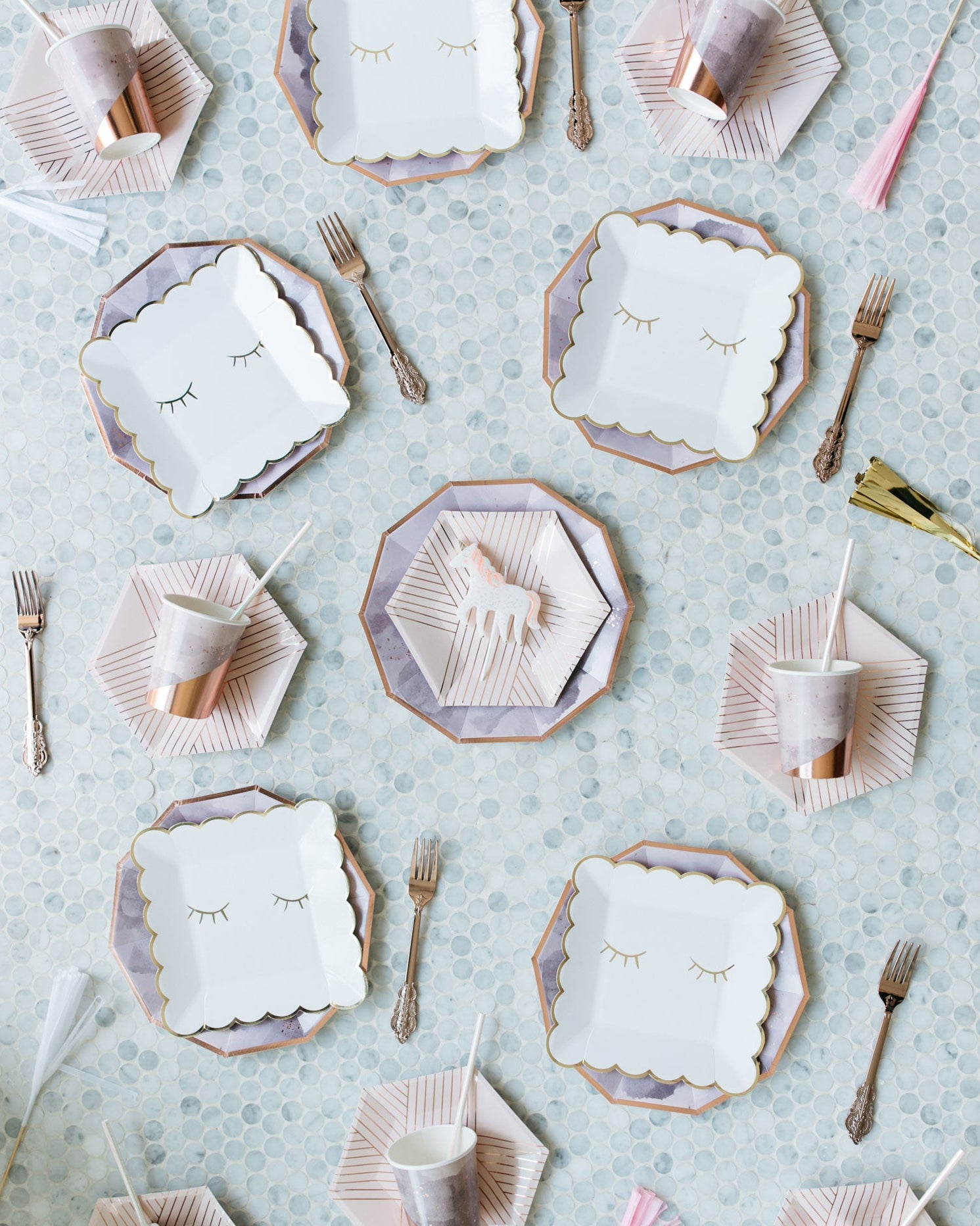 Meri Meri Tableware | Unicorn Party Theme — Paris312