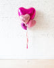 Hearts Balloon Bouquet with Tassel