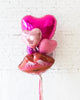 Hearts and Kisses Balloon Bouquet