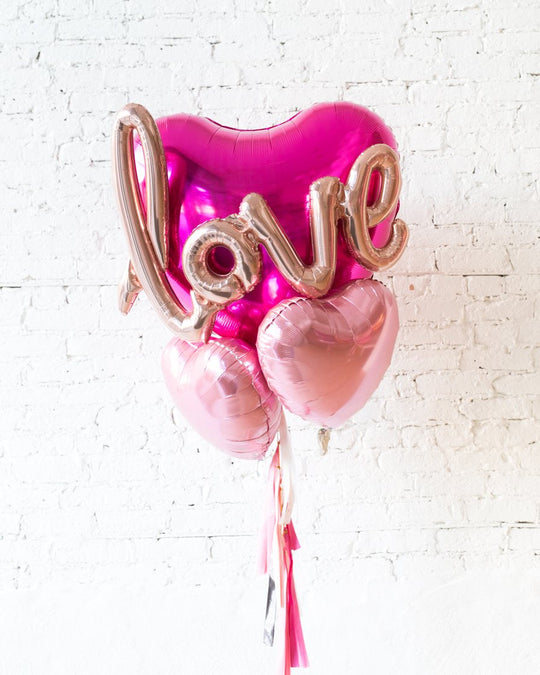 GIFT-Magenta Love Heart