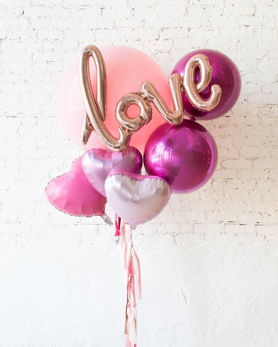 Romantic Love Balloon Gift Large