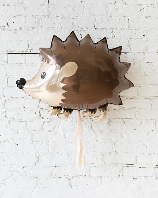 30in Hedgehog Foil Balloon and Blush Skirt