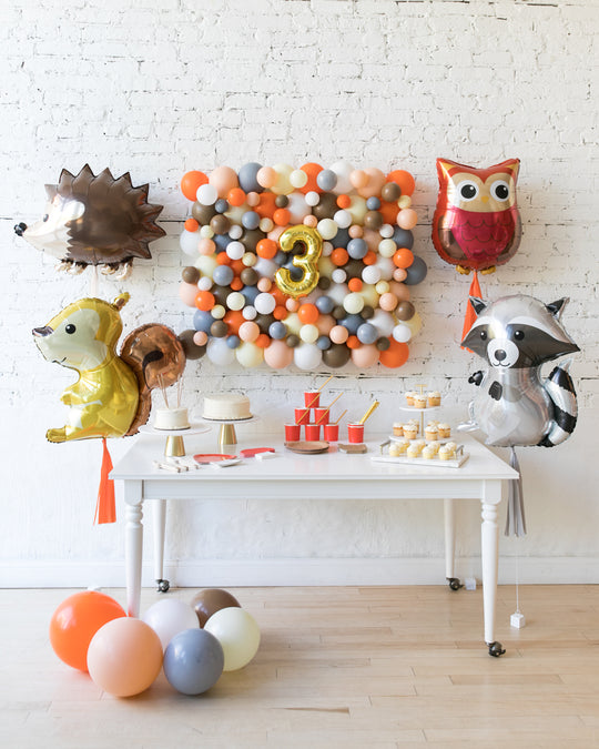 Woodland Theme - Balloon Board & Foils