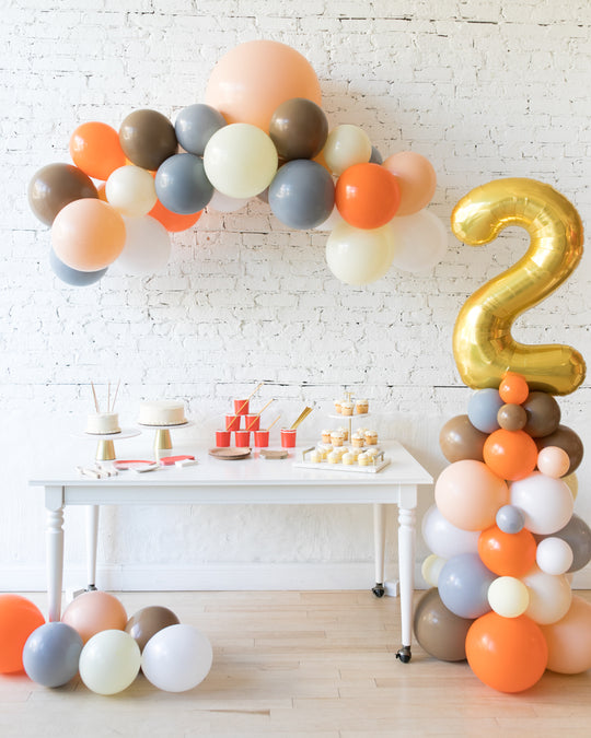 Woodland Theme - Floating Arch & Number Column
