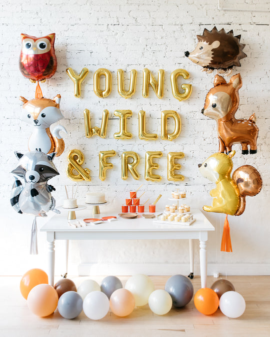 Woodland Theme - Letters & Foils