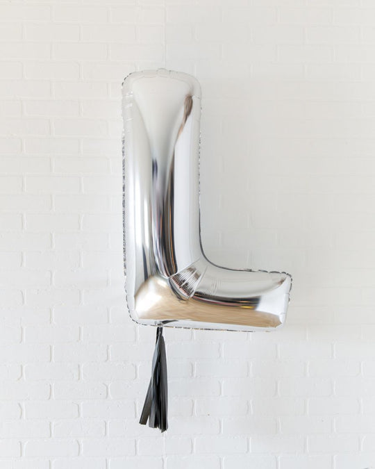 Feel The Beat - 34in individual Foil Letter with Skirt