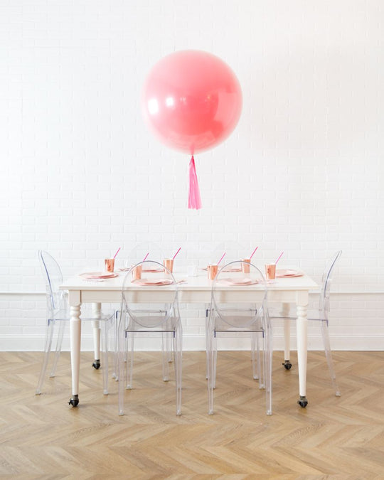 Pretty in Pink - Giant Balloon Centerpiece with Skirt