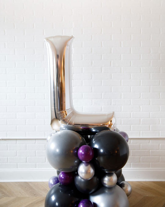 Feel The Beat - Name Letter Pedestal - 3ft